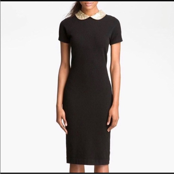 NEW Marc by Marc Jacobs embellished collar dress, women’s M - Picture 1 of 10